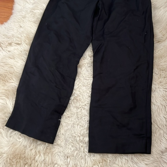 MADEWELL, Black Linen Blend Wide Leg Pants - Picture 4 of 8